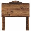 vidaXL T&ecirc;te de lit Bois Ancien 75 cm Bois d'ing&eacute;nierie