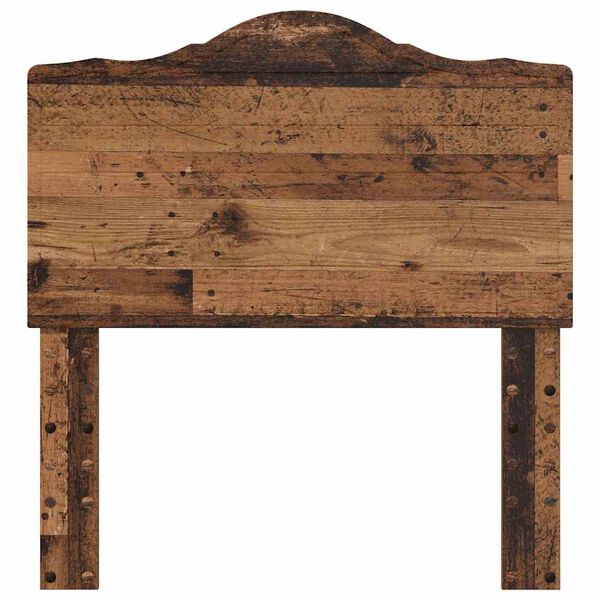 vidaXL T&ecirc;te de lit Bois Ancien 75 cm Bois d'ing&eacute;nierie