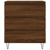 vidaXL Buffet Chêne marron 60x35x70 cm Bois d'ingénierie