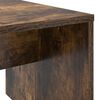 vidaXL Table basse Ch&ecirc;ne fum&eacute; 90 x 45 x 35 cm Bois d'ing&eacute;nierie
