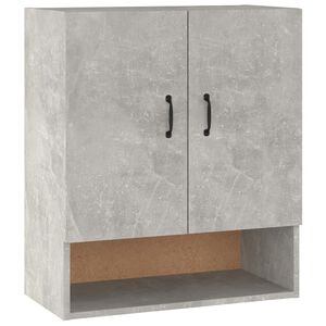 vidaXL Armoire murale Gris b&eacute;ton 60x31x70 cm Bois d'ing&eacute;nierie