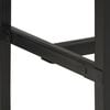 vidaXL Ensemble de bar 5 pcs bois de manguier brut massif et m&eacute;tal