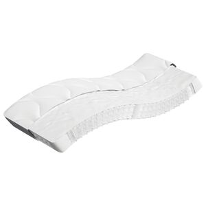 vidaXL Matelas &agrave; ressorts ensach&eacute;s moyen 80x200 cm