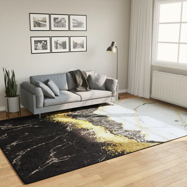 vidaXL Tapis lavable multicolore 190x300 cm antid&eacute;rapant