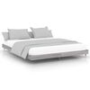 vidaXL Cadre de lit sans matelas sonoma gris 160x200cm bois ingénierie