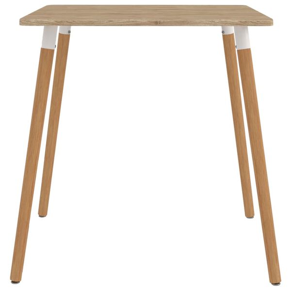 vidaXL Ensemble de salle à manger 3 pcs Vert clair