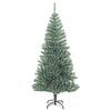 vidaXL Sapin de Noël artificiel 300 LED&boules&neige floquée 240 cm