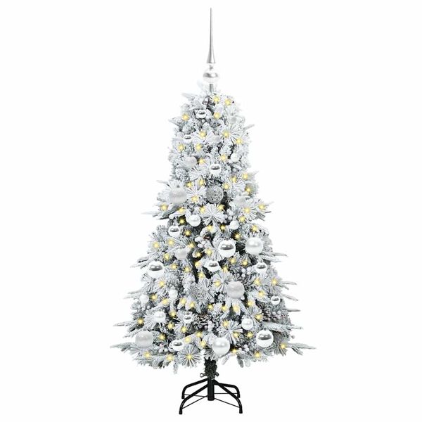 vidaXL Sapin de Noël Artificiel à Branches Articulées Vert 120 cm