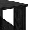 vidaXL Table basse Ch&ecirc;ne noir 57 x 55 x 45 cm Bois d'ing&eacute;nierie