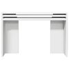 vidaXL Tables gigognes 3 pcs blanc bois d'ing&eacute;nierie