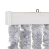 Travellife Rideau de porte Chenille 185x56 cm Gris