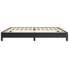 vidaXL Cadre de lit sans matelas noir 200x200 cm similicuir