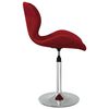 vidaXL Tabouret de bar Rouge bordeaux Velours
