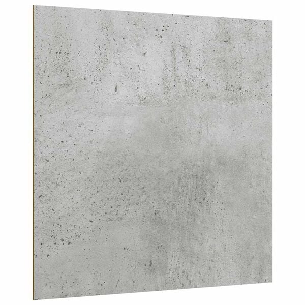 vidaXL Panneaux décoratifs 12 pcs Gris béton 30 x 30 x 0,27 cm