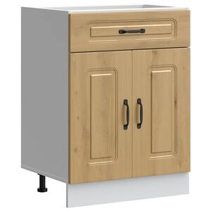vidaXL Armoire de cuisine Kalmar ch&ecirc;ne artisanal bois d'ing&eacute;nierie