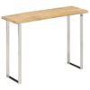 vidaXL Table console &agrave; live edge 105x33x76 cm bois de manguier massif