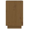 vidaXL Tables de chevet 2pcs Marron miel 40x34x55cm Bois de pin massif