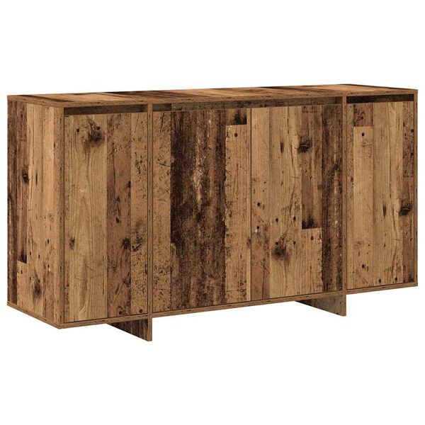 vidaXL Buffet Bois ancien 135 x 41 x 75 cm Bois d'ingénierie