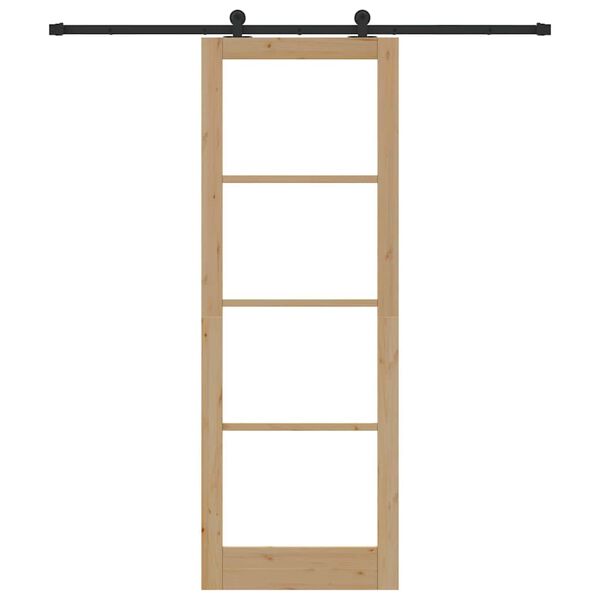 vidaXL Porte coulissante ORKDAL Naturel 83 x 232 cm