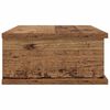 vidaXL Table de chevet 2 pcs Bois ancien 40 x 31 x 15 cm