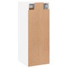 vidaXL Armoire murale blanc 34,5x34x90 cm bois d'ing&eacute;nierie