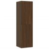 vidaXL Meubles TV muraux 2 pcs Ch&ecirc;ne marron 30,5x30x110 cm