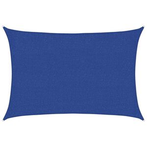 vidaXL Voile d'ombrage 160 g/m&sup2; Bleu 2x2,5 m PEHD