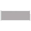 vidaXL Auvent lat&eacute;ral r&eacute;tractable de patio 100x300 cm Gris