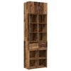 vidaXL Cabinet de rangement avec &eacute;tag&egrave;res Bois ancien