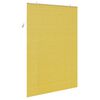 vidaXL Store enrouleur avec des rideaux Jaune 140 x 220 cm Bambou