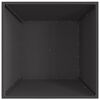 vidaXL Braise Noir 60 x 60 x 30 cm Acier