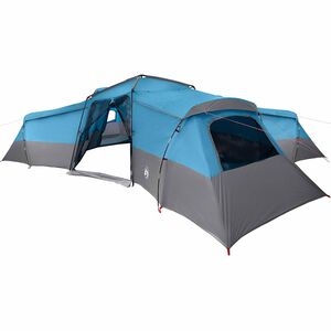 vidaXL Tente familiale 16 personne Imperm&eacute;able Bleu taffetas