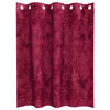 vidaXL Rideaux en velours 2 pcs Bordeaux 140 x 140 cm Velours