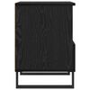 vidaXL Armoire de lit Ch&ecirc;ne noir 40 x 35 x 50 cm Bois d'ing&eacute;nierie