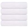 vidaXL Essuie-mains FROGN 4 pcs blanc 50x100 cm 360 g/m&sup2;