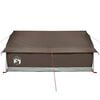 vidaXL Tente de camping 2 personnes marron imperm&eacute;able