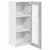vidaXL Armoire suspendue avec stockage Gris Sonoma 40 x 31 x 100 cm