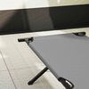 vidaXL Lit de camping pliant Gris 210 x 80 x 46 cm Tissu Oxford