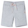 Short pour enfants avec cordon de serrage gris 116