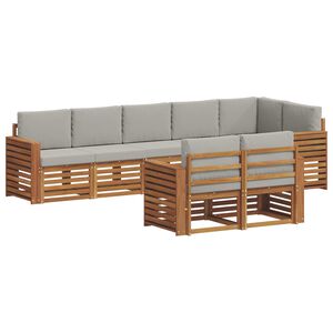 vidaXL Ensemble de canap&eacute;s d'ext&eacute;rieur 8 pc 8 place