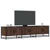 vidaXL Meuble TV ch&ecirc;ne marron 180x35x41 cm bois d'ing&eacute;nierie
