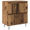vidaXL Buffets 2 pcs Bois ancien 120 x 35 x 70 cm Bois d'ing&eacute;nierie