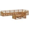 vidaXL Ensemble de canap&eacute;s d'ext&eacute;rieur 8 pcs Naturel