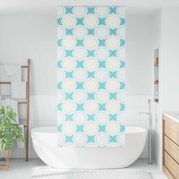 vidaXL Store enrouleur de douche 100x240 cm largeur du tissu 96 cm