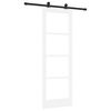 vidaXL Porte coulissante ORKDAL Blanc 73,5 x 211 cm
