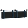 vidaXL T&ecirc;te de lit suspendue Bleu 170 x 55 x 5 cm Velours