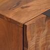 vidaXL Buffet Finition Acacia Brun Bois de mangue massif