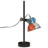 vidaXL Lampe de bureau 25 W multicolore 15x15x55 cm E27