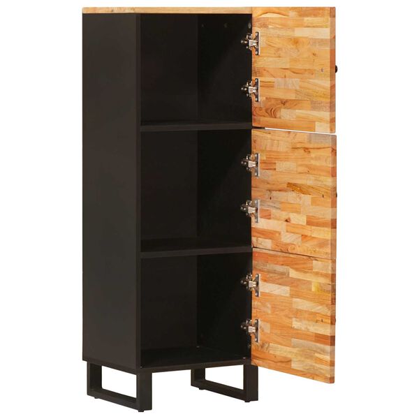 vidaXL Buffet de Rangement avec &eacute;tag&egrave;re Marron 40 x 33,5 x 110 cm