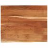 vidaXL Dessus de table 100x80x3,8 cm rectangulaire bois massif acacia